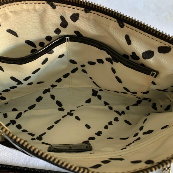 Kate Spade Patent Leather Shoulder Bag Chain Strap - Picture 13 of 16